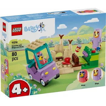 LEGO Bluey 11216 Babcie z Bingo i Bluey (80 elem.)