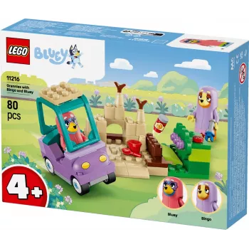 LEGO Bluey 11216 Babcie z Bingo i Bluey (80 elem.)