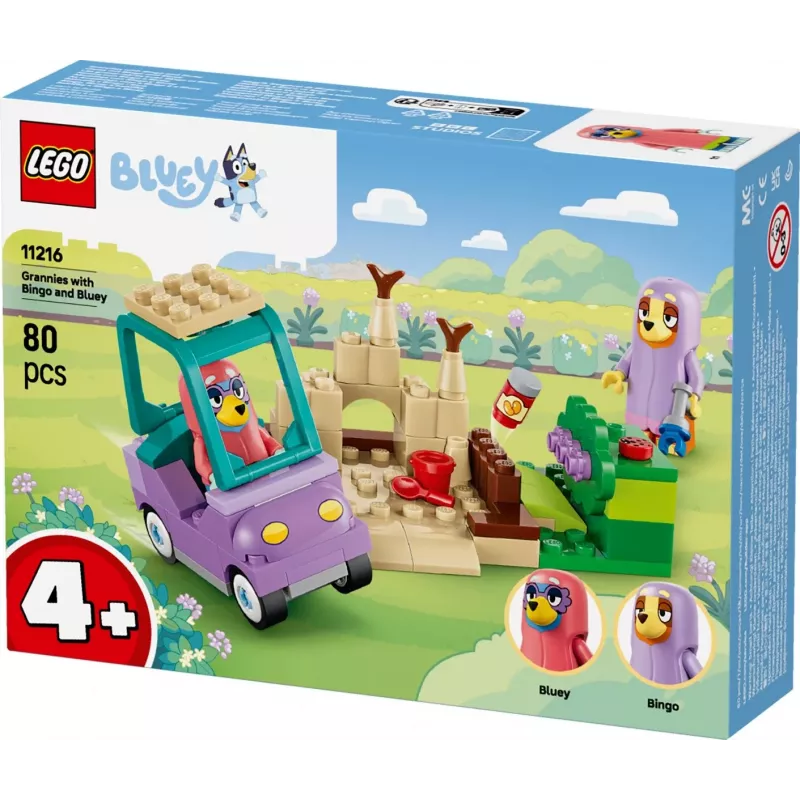 LEGO Bluey 11216 Babcie z Bingo i Bluey (80 elem.)