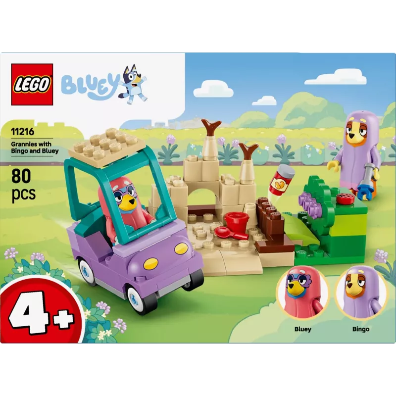 LEGO Bluey 11216 Babcie z Bingo i Bluey (80 elem.)