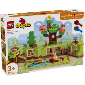 LEGO DUPLO 10480 Las odkrywców z dzikimi zwierzętami (131 elem.)