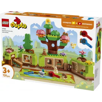 LEGO DUPLO 10480 Las odkrywców z dzikimi zwierzętami (131 elem.)