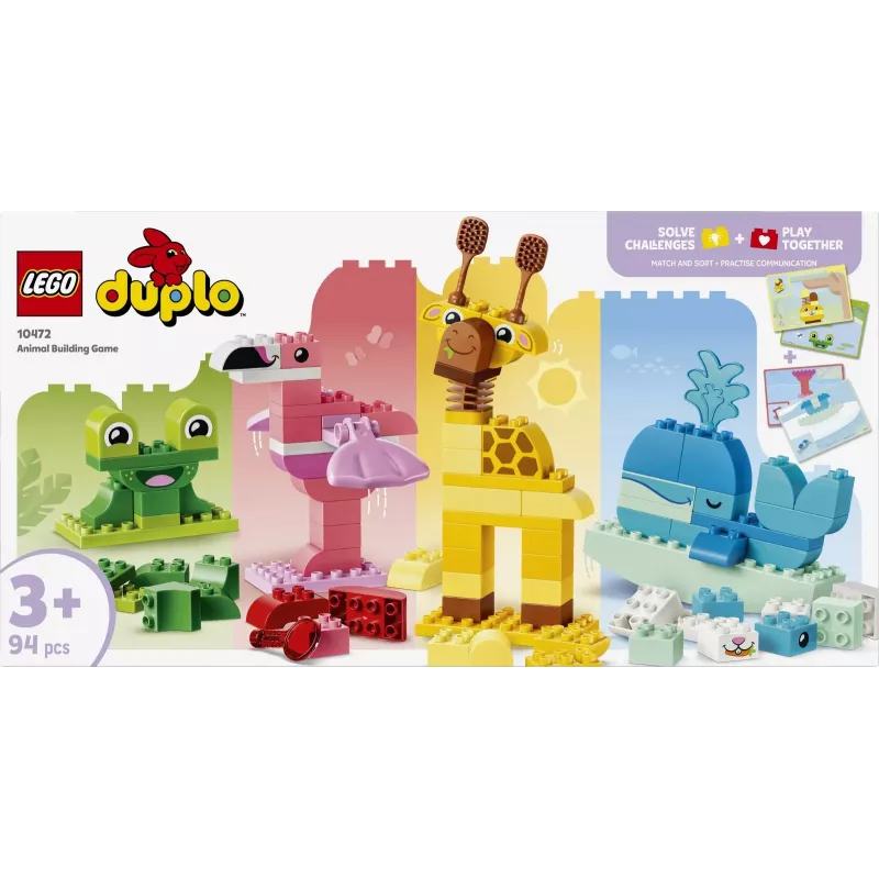LEGO DUPLO 10472 Gra w budowanie zwierząt (94 elem.)