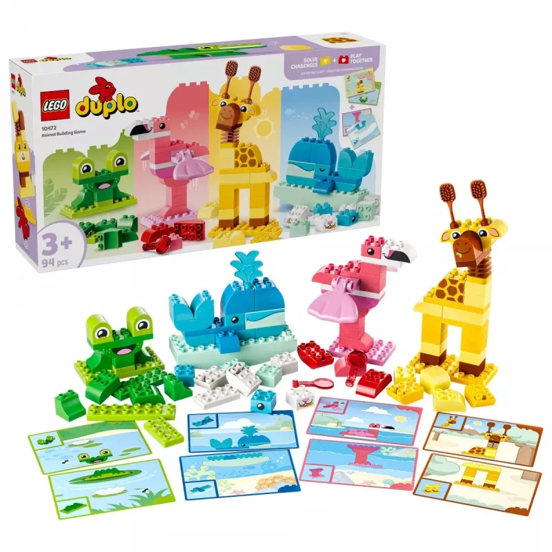 LEGO DUPLO 10472 Gra w budowanie zwierząt (94 elem.)
