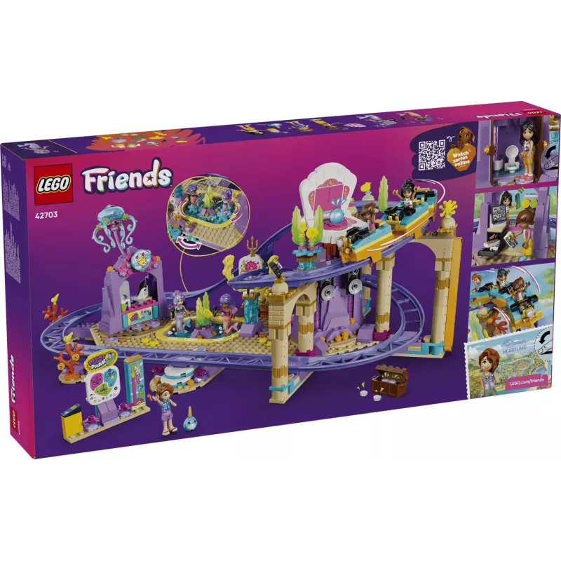 LEGO Friends 42703 Kolejka górska syren (864 elem.)
