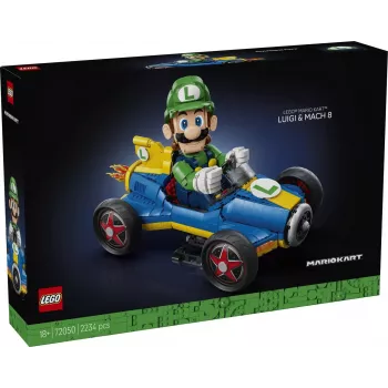 LEGO Super Mario 72050 Mario Kart - Luigi i Mach 8 (2234 elem.)