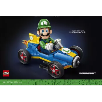 LEGO Super Mario 72050 Mario Kart - Luigi i Mach 8 (2234 elem.)