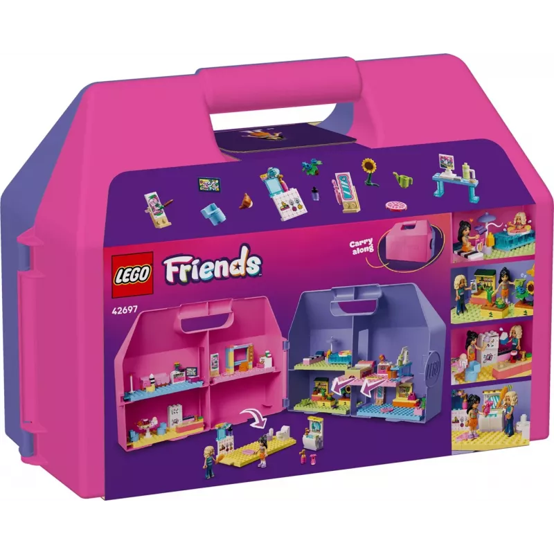 LEGO Friends 42697 Kreatywna walizka z domkiem dla lalek (355 elem.)
