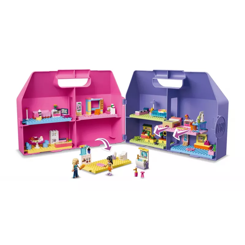 LEGO Friends 42697 Kreatywna walizka z domkiem dla lalek (355 elem.)
