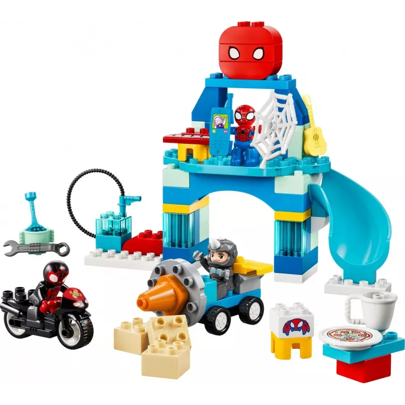 LEGO DUPLO Marvel 10464 Kryjówka drużyny Spider (65 elem.)