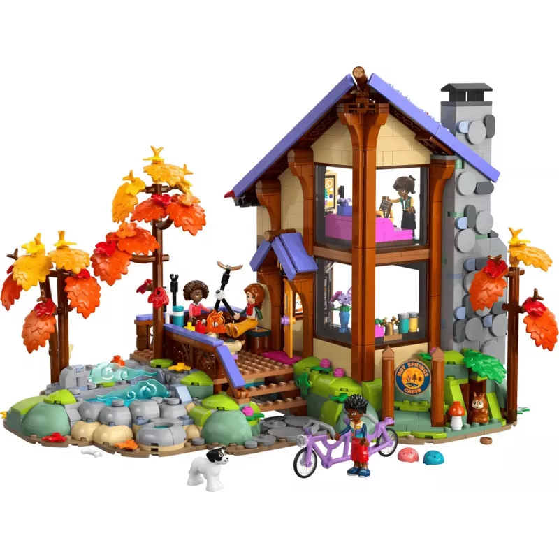 LEGO Friends 42705 Przytulna jesienna leśna chatka (1229 elem.)
