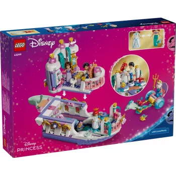 LEGO Disney 43299 Królewska łódź ślubna Ariel (519 elem.)