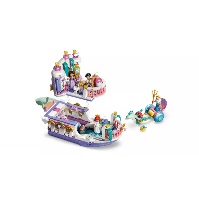 LEGO Disney 43299 Królewska łódź ślubna Ariel (519 elem.)