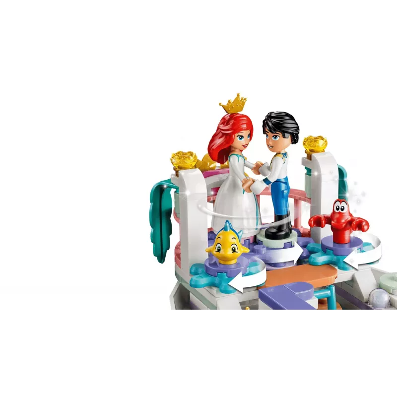 LEGO Disney 43299 Królewska łódź ślubna Ariel (519 elem.)