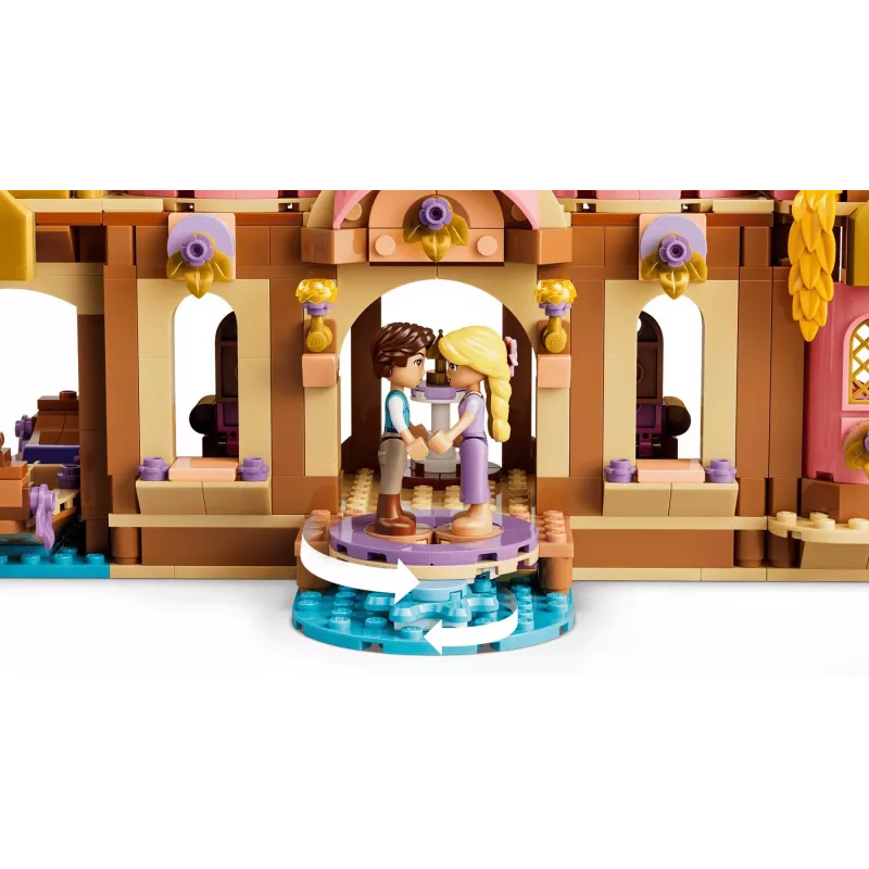 LEGO Disney 43297 Zamek Roszpunki (676 elem.)