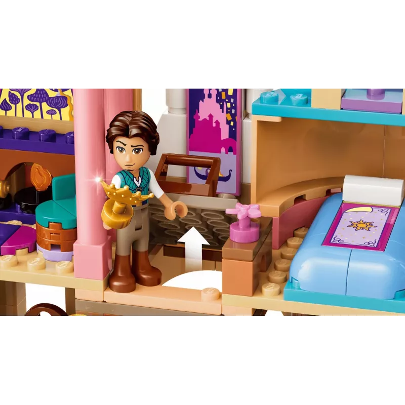 LEGO Disney 43297 Zamek Roszpunki (676 elem.)