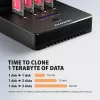 AXAGON ADSA-M2C44 USB4 40Gbps 4-zatokowa stacja dokująca M.2 NVMe SSD z funkcją klonowania offline, aluminium, aktywne chłodzenie