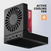 AXAGON ADSA-M2C44 USB4 40Gbps 4-zatokowa stacja dokująca M.2 NVMe SSD z funkcją klonowania offline, aluminium, aktywne chłodzenie
