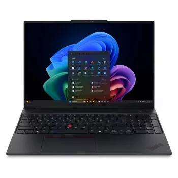 Lenovo ThinkPad E16 Gen 4 16 inch WUXGA Business Laptop Intel Core Ultra 5 325 16GB DDR5 512GB SSD Intel Graphics Windows 11 Pro Czarny (QWERTZ)