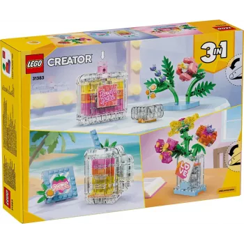 LEGO Creator 3 w 1 31383 Floral Decor Perfume Bottle (286 elementów)