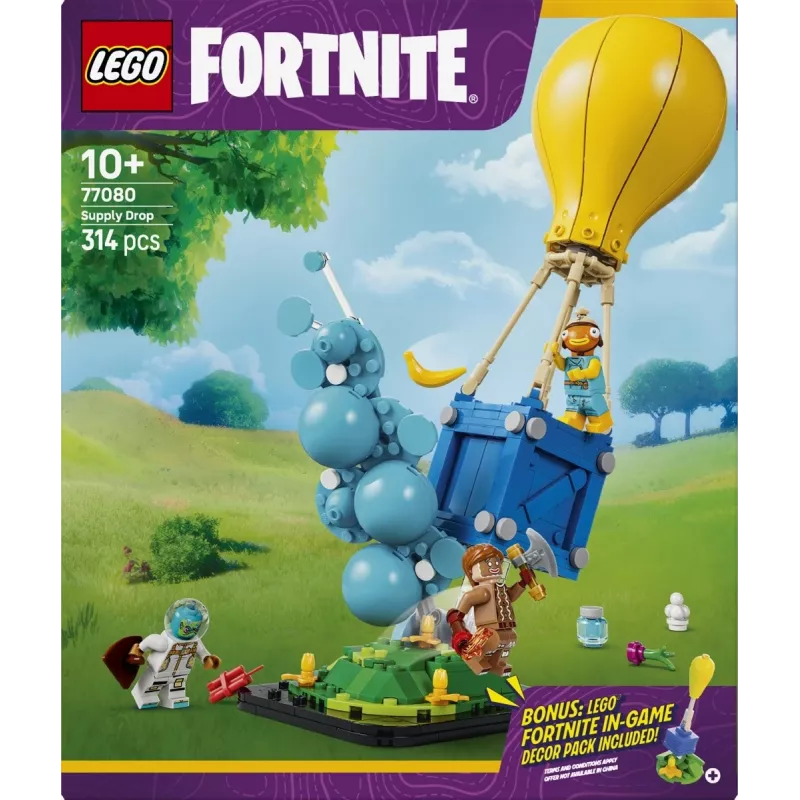 LEGO Fortnite 77080 Zrzut zaopatrzenia (314 elementów)