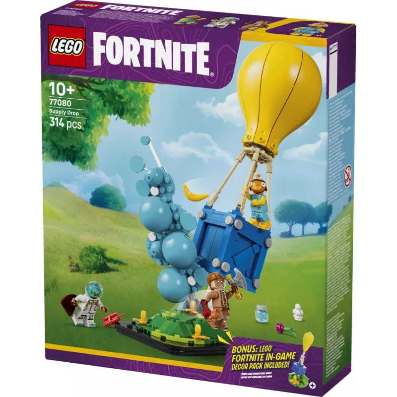 LEGO Fortnite 77080 Zrzut zaopatrzenia (314 elementów)