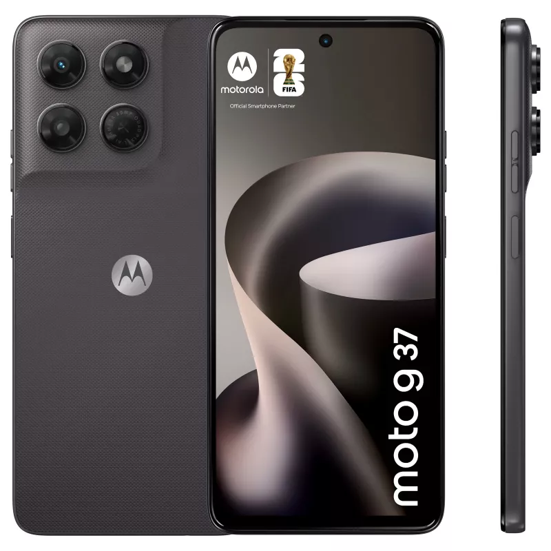 Motorola Moto G37 Smartphone - 6,67 inch Full HD+ 120Hz LCD - MediaTek Dimensity 6300 - 4 GB RAM - 128 GB Pamięci - Aparat 50 MP - 5200 mAh - 5G - Android 16 - IP64 - Pantone Impenetrable