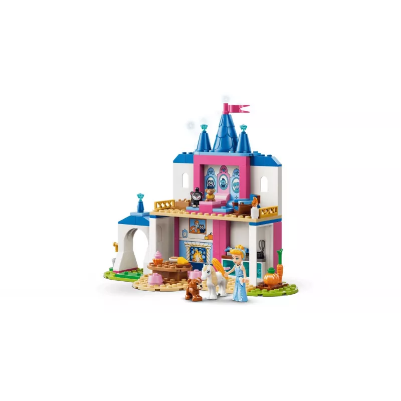LEGO Disney 43283 Zamek Kopciuszka z przyjaciółmi zwierzętami (149 elementów)