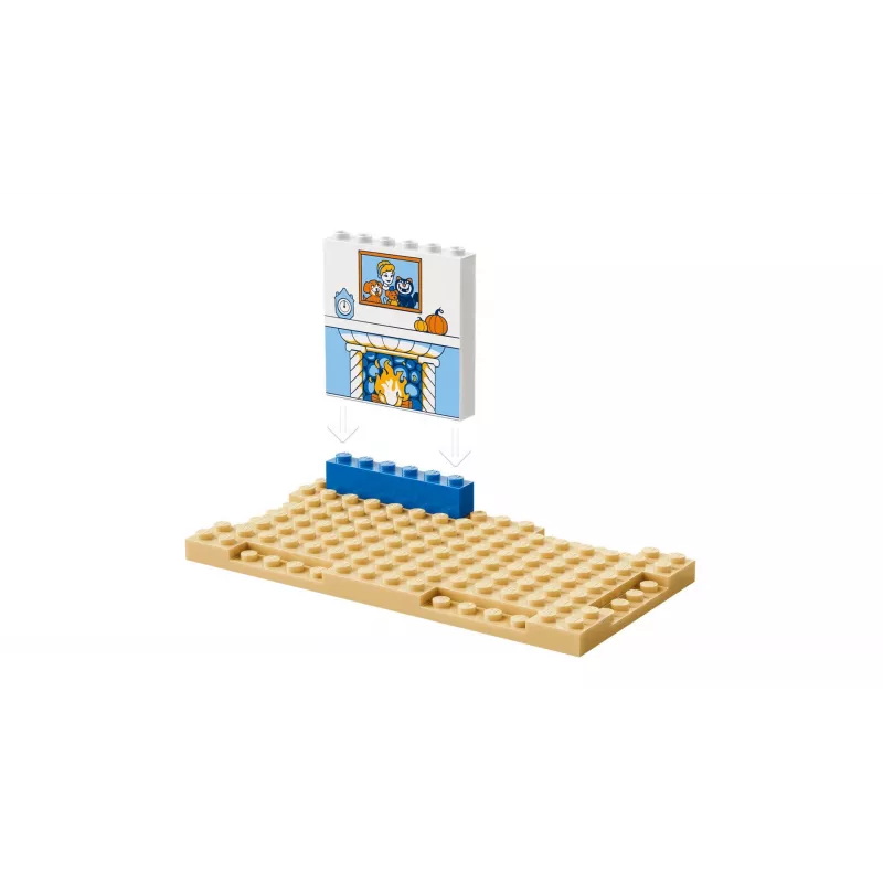 LEGO Disney 43283 Zamek Kopciuszka z przyjaciółmi zwierzętami (149 elementów)