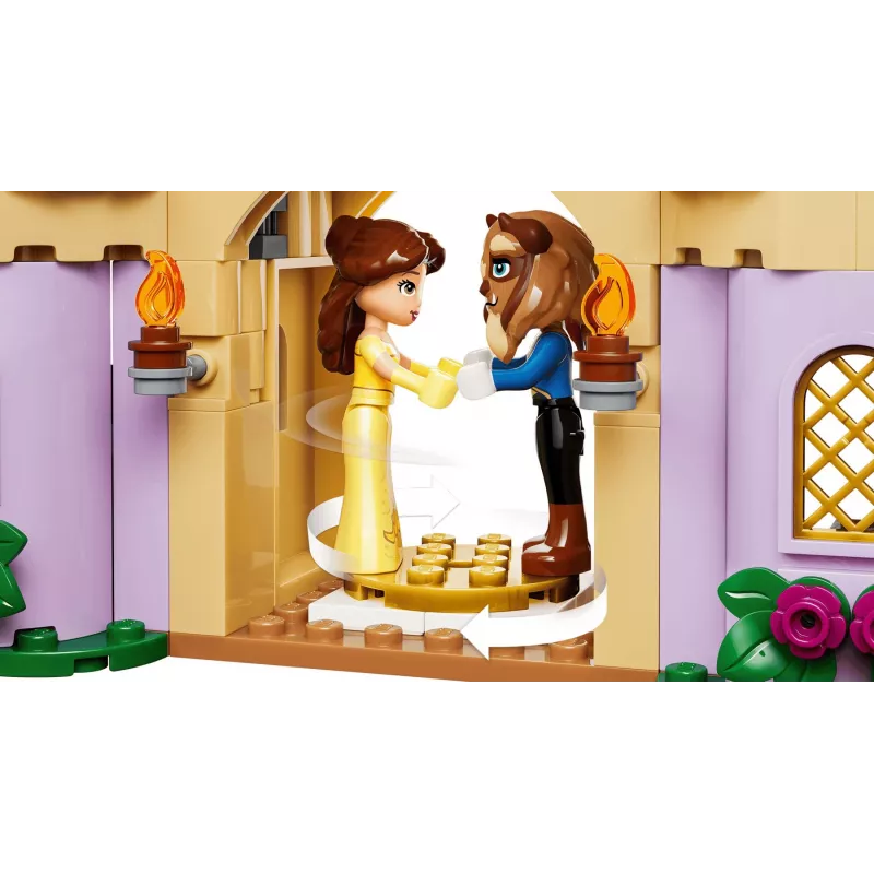 LEGO Disney 43289 Belle & the Beast's Enchanted Castle (254 pcs, Ages 5+)