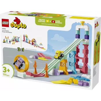 LEGO DUPLO 10478 3 w 1 Kreatywne Zjeżdżalnie z Pojazdami