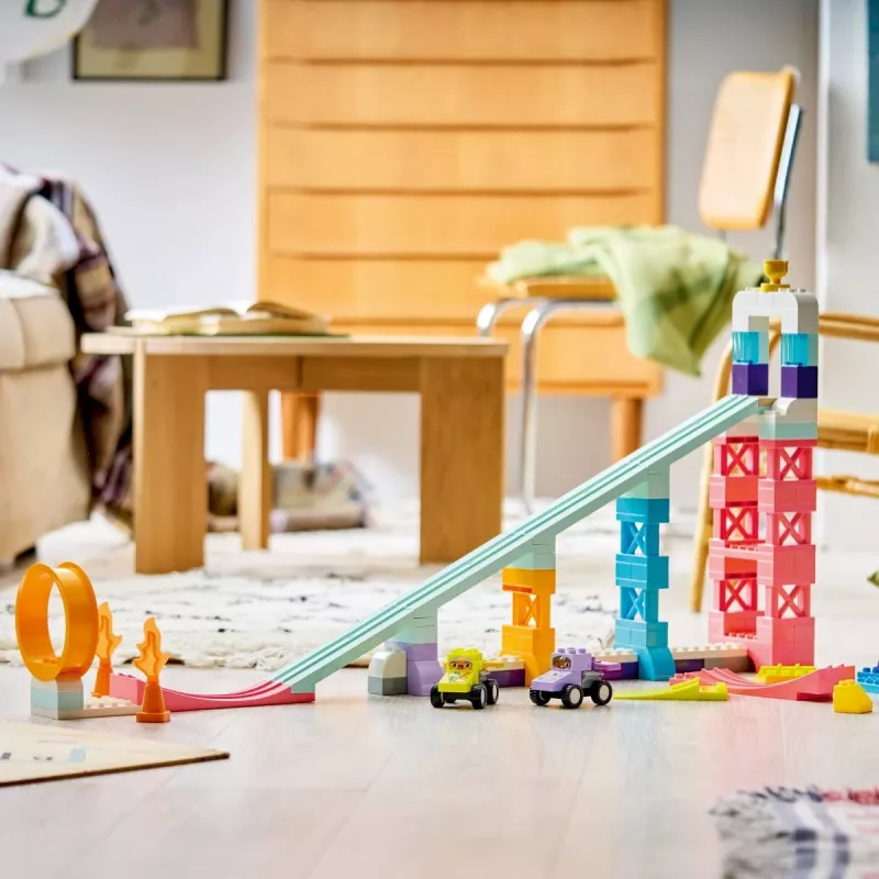 LEGO DUPLO 10478 3 w 1 Kreatywne Zjeżdżalnie z Pojazdami