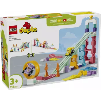 LEGO DUPLO 10478 3 w 1 Kreatywne Zjeżdżalnie z Pojazdami