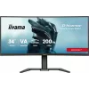 iiyama G-Master GCB3484WQSU-B2 Red Eagle 86.4 cm (34 inch) 3440 x 1440 pikseli UWQHD VA Curved Gaming Monitor 200Hz 0.6ms FreeSync Premium HDMI DisplayPort USB Hub Głośniki Czarny