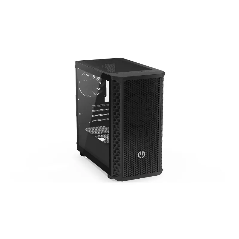 Obudowa PC Endorfy Signum M30 ARGB — Micro Tower mATX, mesh front, 3x 120 mm ARGB wentylatory, hartowane szkło, USB-C 20 Gb/s