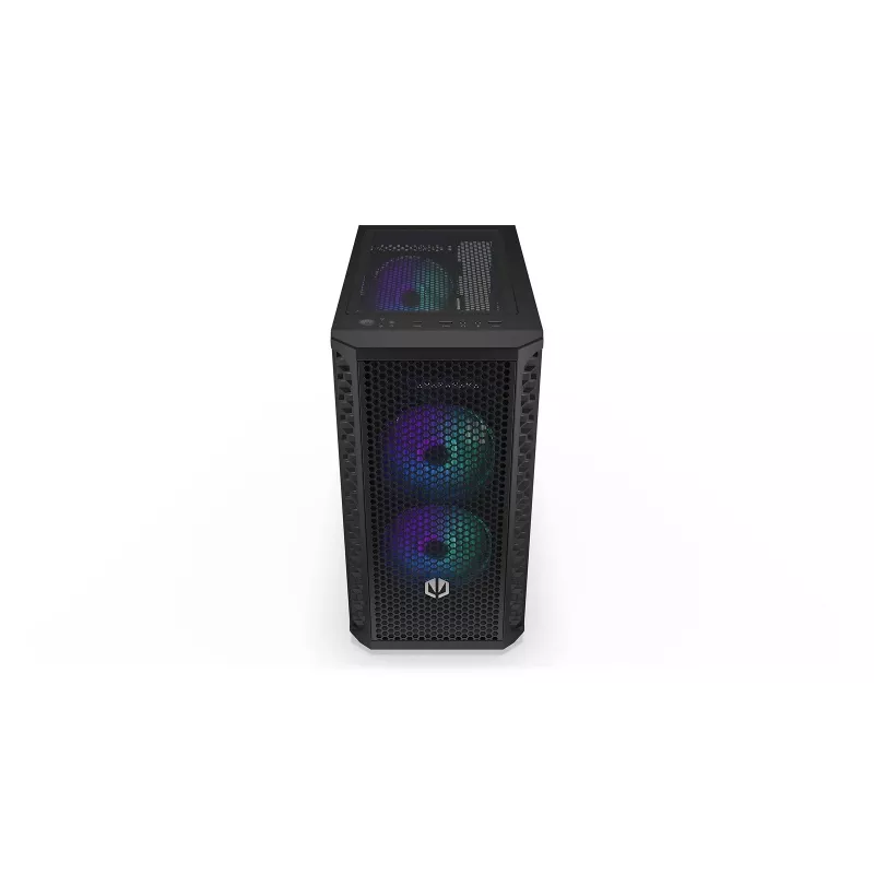 Obudowa PC Endorfy Signum M30 ARGB — Micro Tower mATX, mesh front, 3x 120 mm ARGB wentylatory, hartowane szkło, USB-C 20 Gb/s