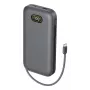 Belkin UltraCharge Pro Laptop Power Bank 27K 27000mAh 240W z zintegrowanym kablem USB-C i wyświetlaczem cyfrowym, kolor Charcoal