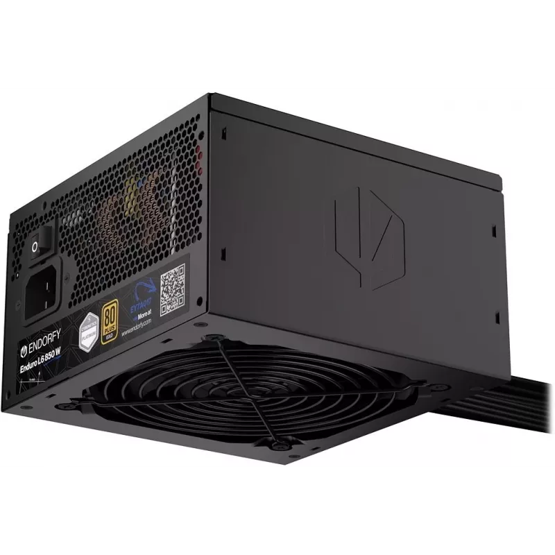 Zasilacz ENDORFY Enduro L6 850 W 20+4 pin ATX 3.1 80 PLUS Gold Czarny