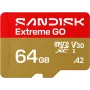 SanDisk Extreme microSDXC UHS-I 64GB Karta Pamięci z Adapterem SD (170MB/s, A2, V30, U3, Class 10)