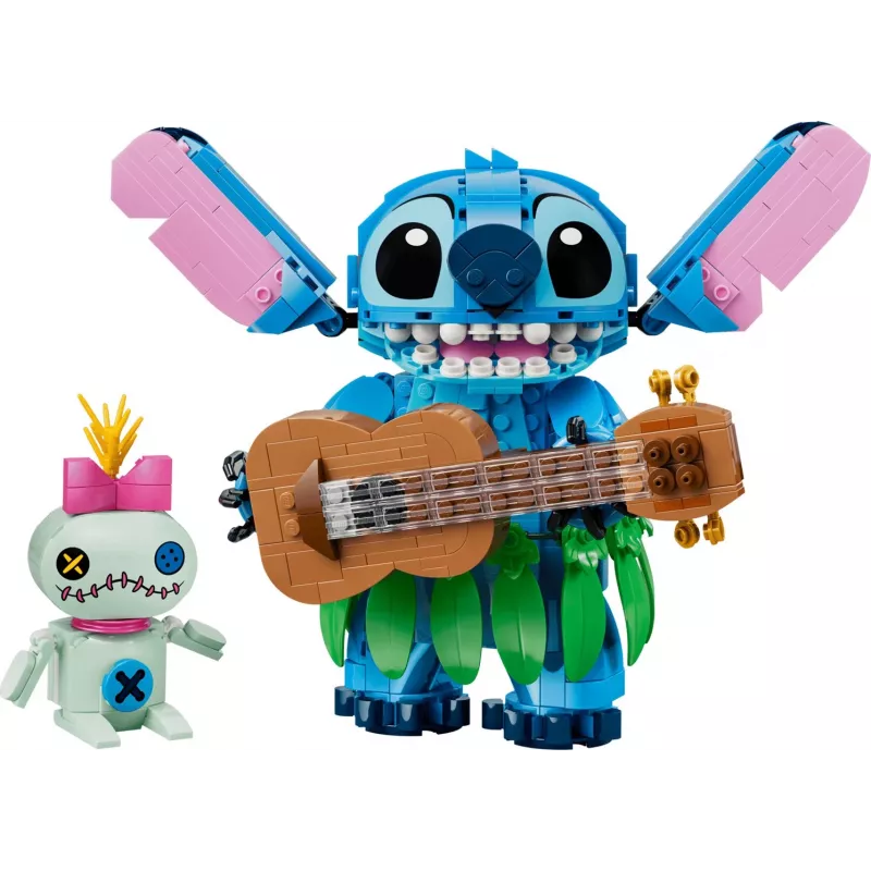 LEGO Disney 43296 Stitch & Scrump Building Set (713 Pieces)