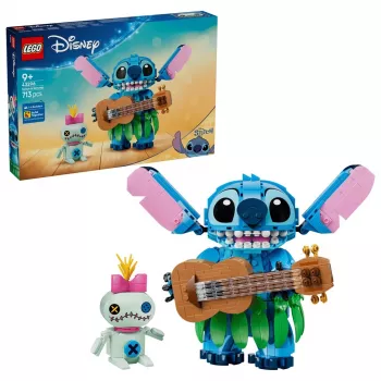 LEGO Disney 43296 Stitch & Scrump Building Set (713 Pieces)