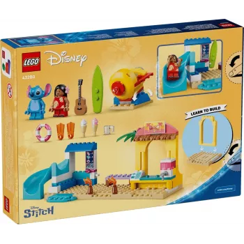 LEGO Disney 43280 Beach Fun with Lilo & Stitch (113 pcs)