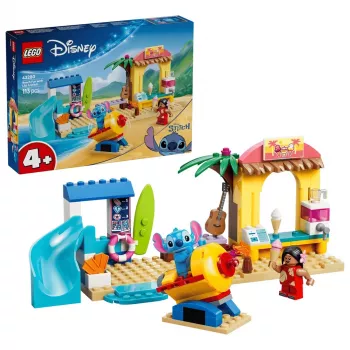 LEGO Disney 43280 Beach Fun with Lilo & Stitch (113 pcs)