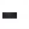 CHERRY KW 9200 MINI Bezprzewodowa kompaktowa klawiatura, ładowalna, 2.4 GHz + Bluetooth + USB-C, czarna (belgijski AZERTY) JK-9250BE-2