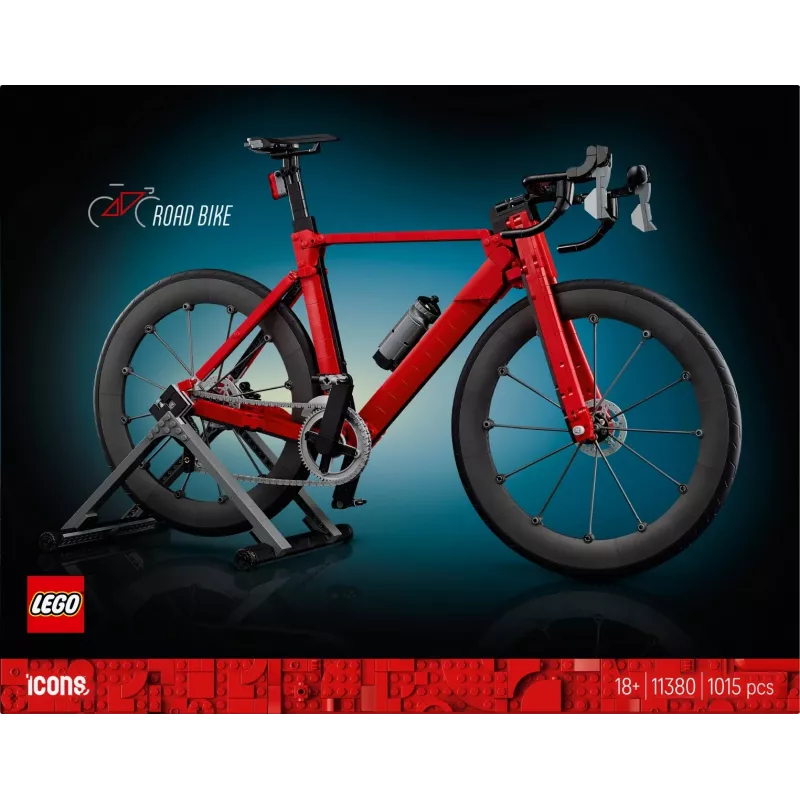 LEGO Icons 11380 Road Bike Building Set, 1015 Pieces, Ages 18+