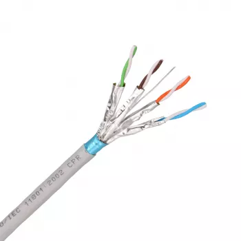 Extralink CAT6A F/FTP kabel instalacyjny wewnętrzny skrętka 305 m EX.96624