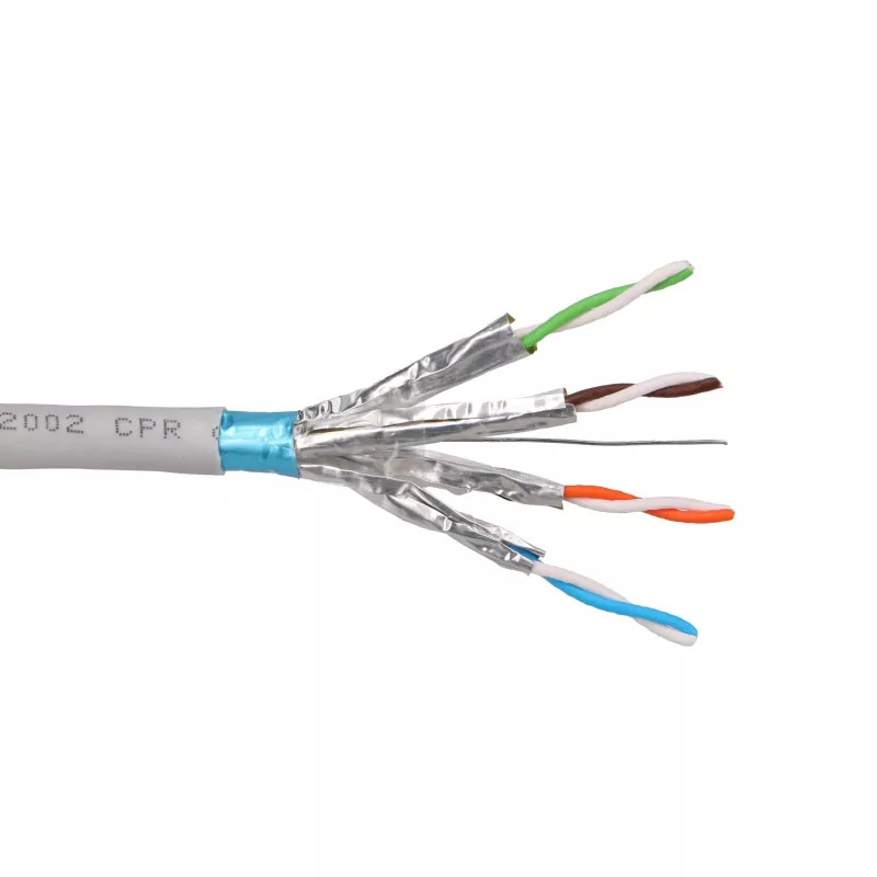 Extralink CAT6A F/FTP kabel instalacyjny wewnętrzny skrętka 305 m EX.96624