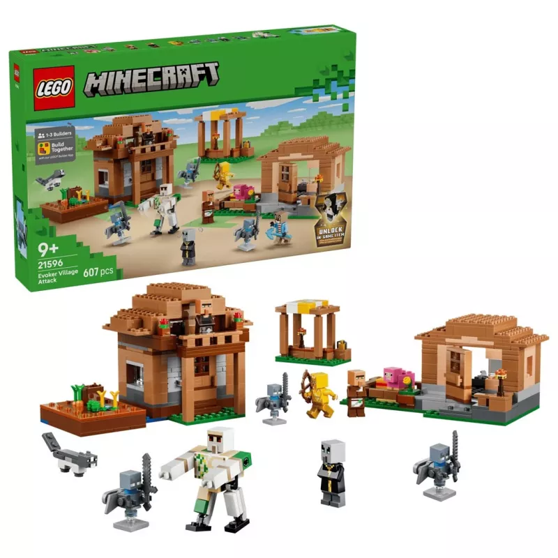 LEGO Minecraft 21596 Evoker Village Attack