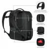 Wenger UrbanOne Travel 15.6 inch Laptop Backpack 33L Black 653888
