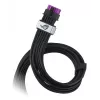 ASUS ROG Equalizer 12V-2x6 PCIe 5.1 / ATX 3.1 GPU Power Cable, 0.75 m, 16 AWG, Black (90YE00BN-B0QA00)